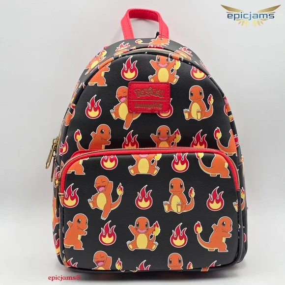 Loungefly Pokemon Charmander Flames Mini Backpack - Picture 1 of 5
